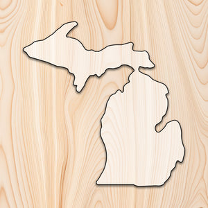 Michigan Cutting Board or Charcuterie Board Acrylic Router Template - Create bold, eye-catching Michigan-shaped cutting boards and charcuterie boards with precision and repeatability using our Michigan Acrylic Router Template. Whether you're making products to sell or crafting custom gifts, this template gives you the control and consistency needed for professional results.