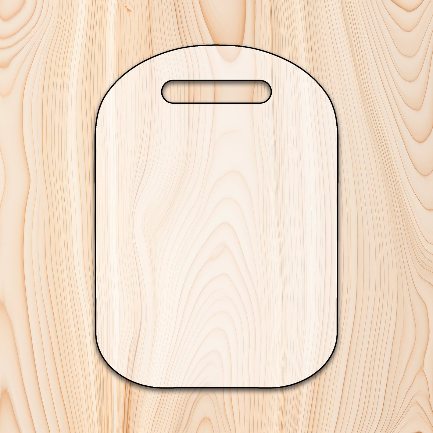 Modern Rounded Cutting Board or Charcuterie Board Router Template
for woodworking, perfect for shaping custom sized cutting boards, charcuterie boards, and custom projects.