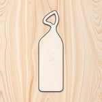 Modern Twist Cutting Board or Charcuterie Board Router Template for woodworking, perfect for shaping custom sized cutting boards, charcuterie boards, and custom projects.