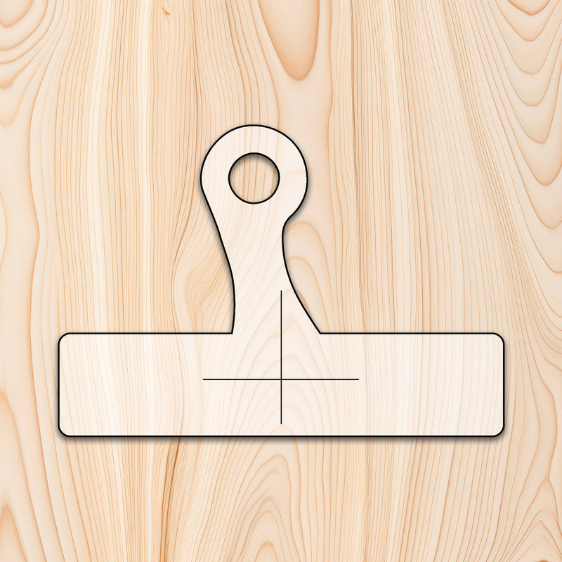 Natural Shaped Cutting Board or Charcuterie Board Handle Acrylic Router Template