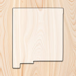 New Mexico Cutting Board or Charcuterie Board Acrylic Router Template -
Create bold, eye-catching New Mexico-shaped cutting boards and charcuterie boards with precision and repeatability using our New Mexico Acrylic Router Template. Whether you're making products to sell or crafting custom gifts, this template gives you the control and consistency needed for professional results.