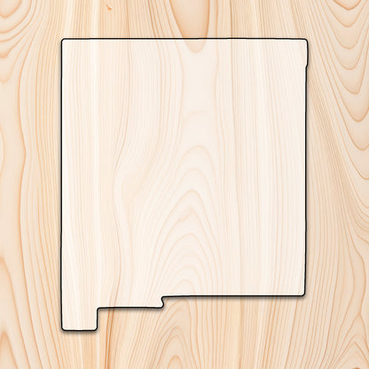 New Mexico Cutting Board or Charcuterie Board Acrylic Router Template -
Create bold, eye-catching New Mexico-shaped cutting boards and charcuterie boards with precision and repeatability using our New Mexico Acrylic Router Template. Whether you're making products to sell or crafting custom gifts, this template gives you the control and consistency needed for professional results.