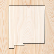 New Mexico State Acrylic Craft Cutout
