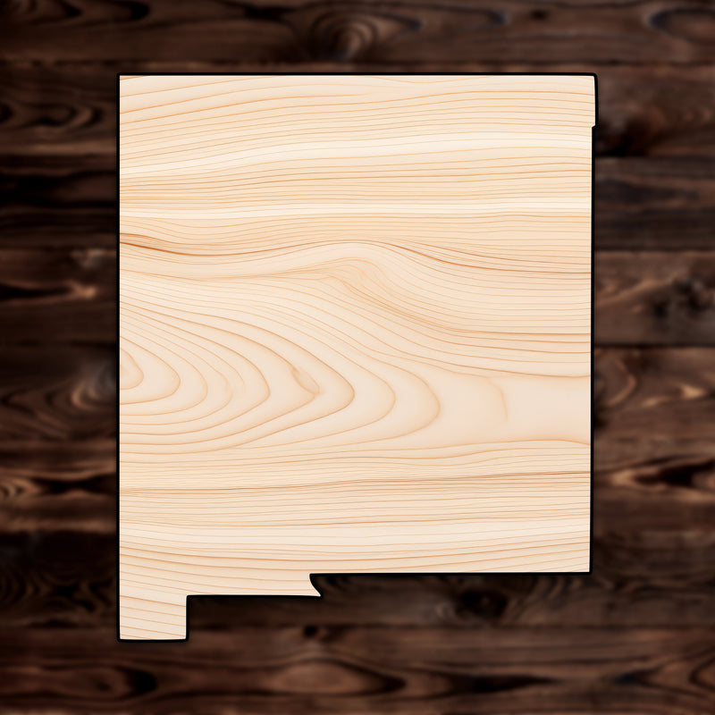 New Mexico State Plywood Craft Shape