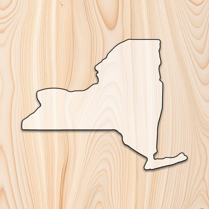 New York Cutting Board or Charcuterie Board Acrylic Router Template - 

Create bold, eye-catching New York-shaped cutting boards and charcuterie boards with precision and repeatability using our New York Acrylic Router Template. Whether you're making products to sell or crafting custom gifts, this template gives you the control and consistency needed for professional results.