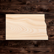North Dakota State Plywood Craft Shape