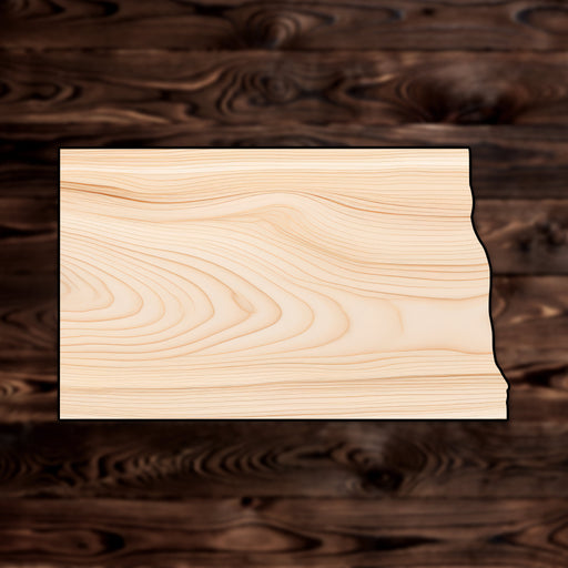 North Dakota State Plywood Craft Shape