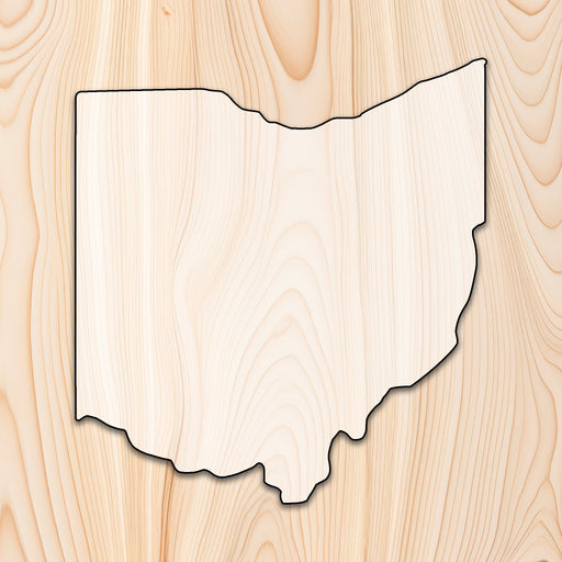 Ohio Cutting Board or Charcuterie Board Acrylic Router Template- Create bold, eye-catching Ohio-shaped cutting boards and charcuterie boards with precision and repeatability using our Ohio Acrylic Router Template. Whether you're making products to sell or crafting custom gifts, this template gives you the control and consistency needed for professional results.