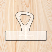 Organic Cutting Board or Charcuterie Board Handle Acrylic Router Template