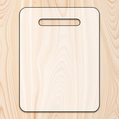 Pallet style cutting board router template for crafting unique charcuterie and serving boards with clean lines