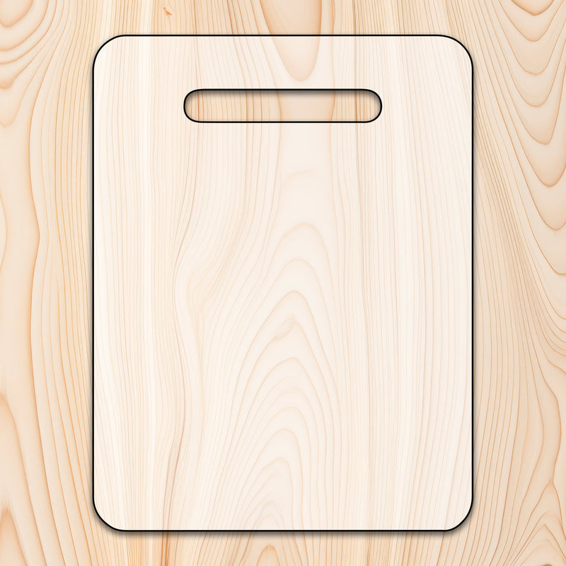 Pallet Style Cutting Board or Charcuterie Board Acrylic Router Template