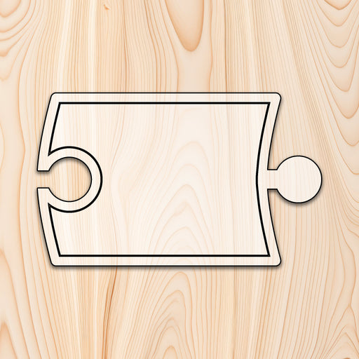 Puzzle Piece Cutting Board or Tray Acrylic Router Template