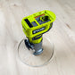8 inch Round Acrylic Router Base Plate - fits Ryobi PCL 424