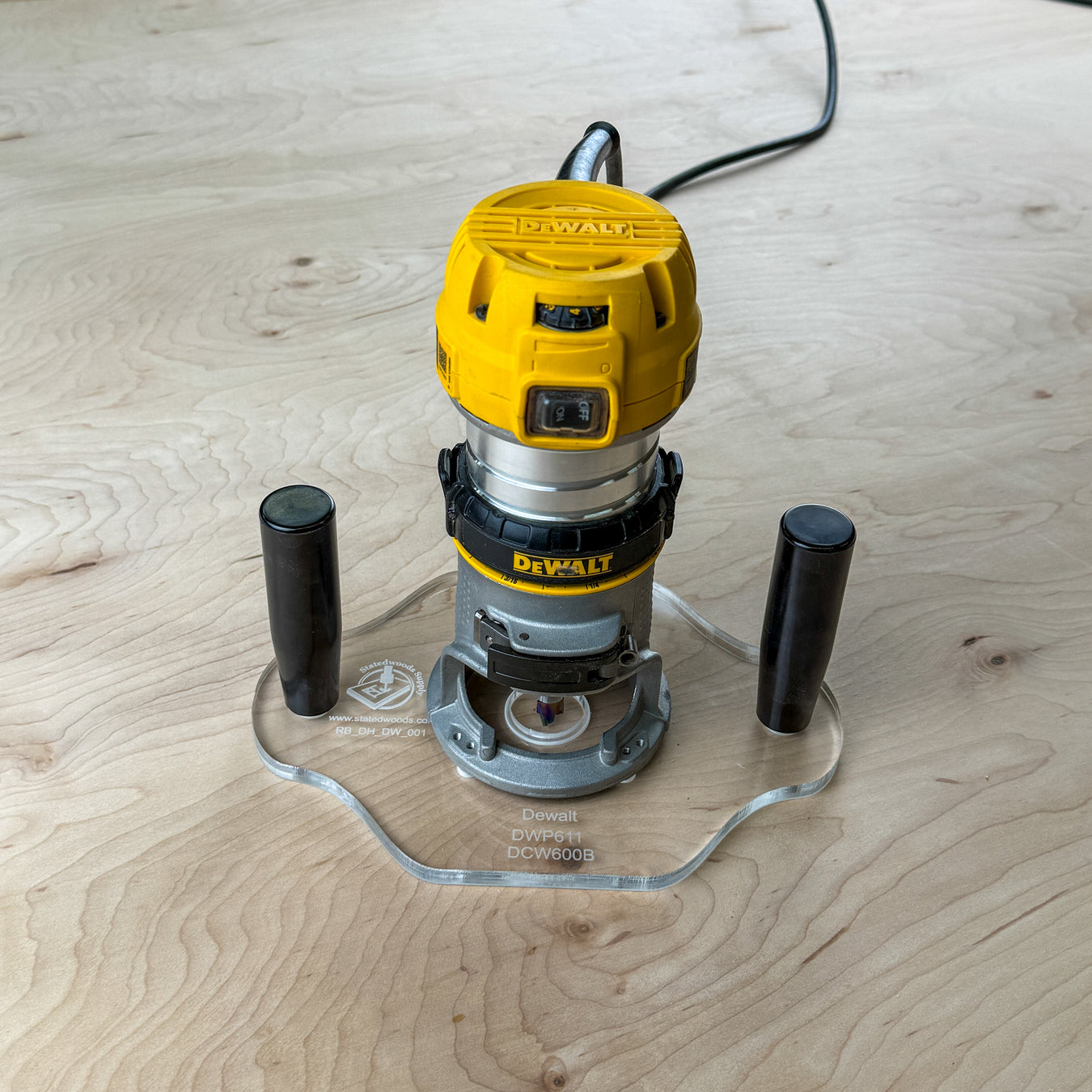 Double Handle Router Bases