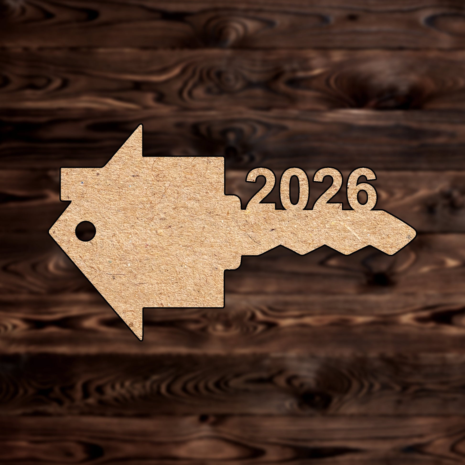 Realtor House Key 2026 MDF Craft CutoutMDF Craft Cutout , a Intricate laser-cut craft cutout made of MDF, featuring detailed designs and clean edges, perfect for home decor or DIY projects.
