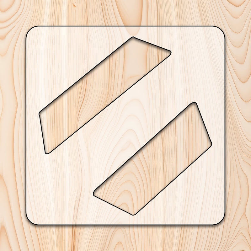 Recessed Rectangular Handle Cutting Board or Charcuterie Board Acrylic Router Template