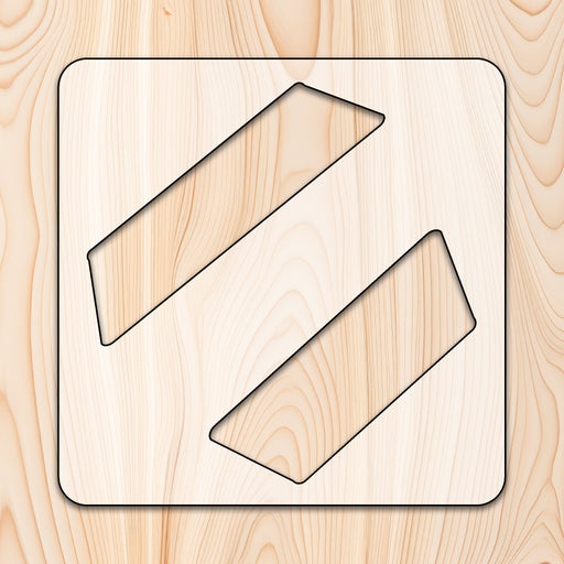 Recessed Rectangular Handle Cutting Board or Charcuterie Board Acrylic Router Template
