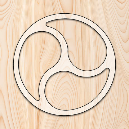 Round 3 Teardrop Pocket Tray Router Template
 for woodworking, perfect for shaping custom sized cutting boards, charcuterie boards, trays  and custom projects.