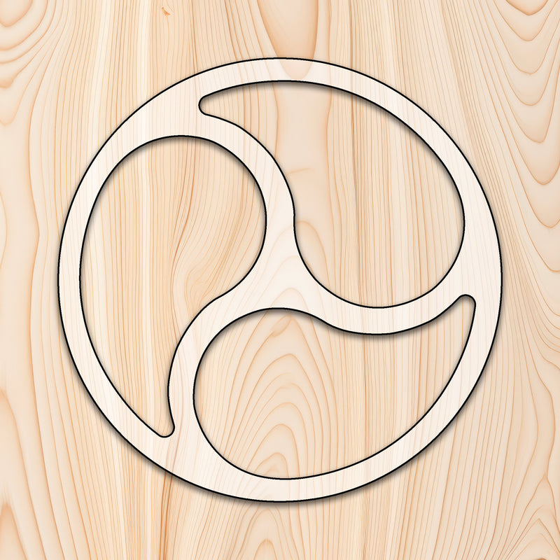 Round 3 Teardrop Pocket Tray Acrylic Router Template