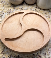 Round 3 Teardrop Pocket Tray Acrylic Router Template