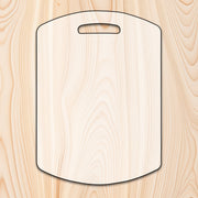 Rounded Edge Cutting Board or Charcuterie Board Acrylic Router Template