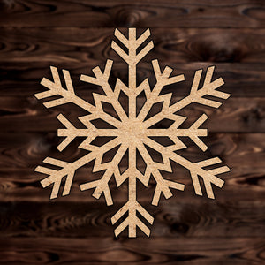 Christmas Snowflake MDF Craft Cutout