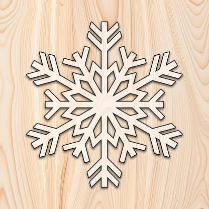 Christmas Snowflake Acrylic Craft Cutout