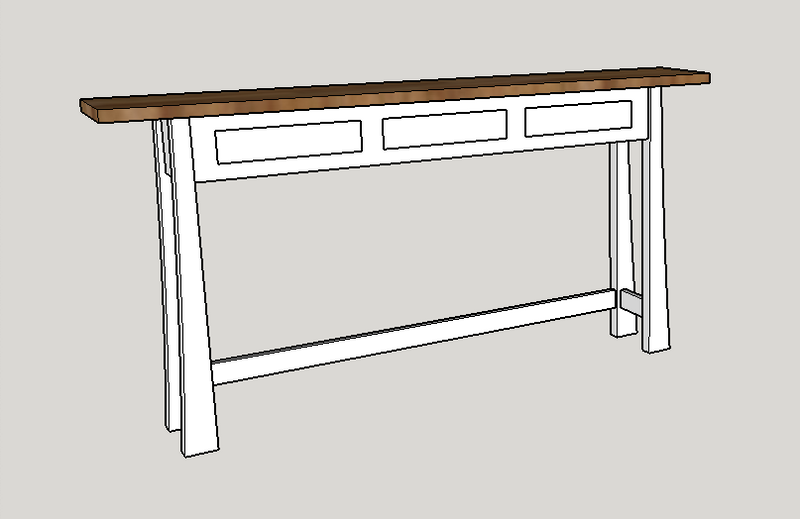 Mission Style Library and End Tables Digital Plans
