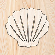 Seashell Beach Acrylic Craft Cutout