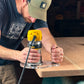 Upgrade your trim router with a larger, more stable base designed to give you better control and smoother routing performance. The Single Handle Router Base is built specifically Dewalt DWP611 or DCW600B router, making it easier to handle detailed routing tasks with confidence.