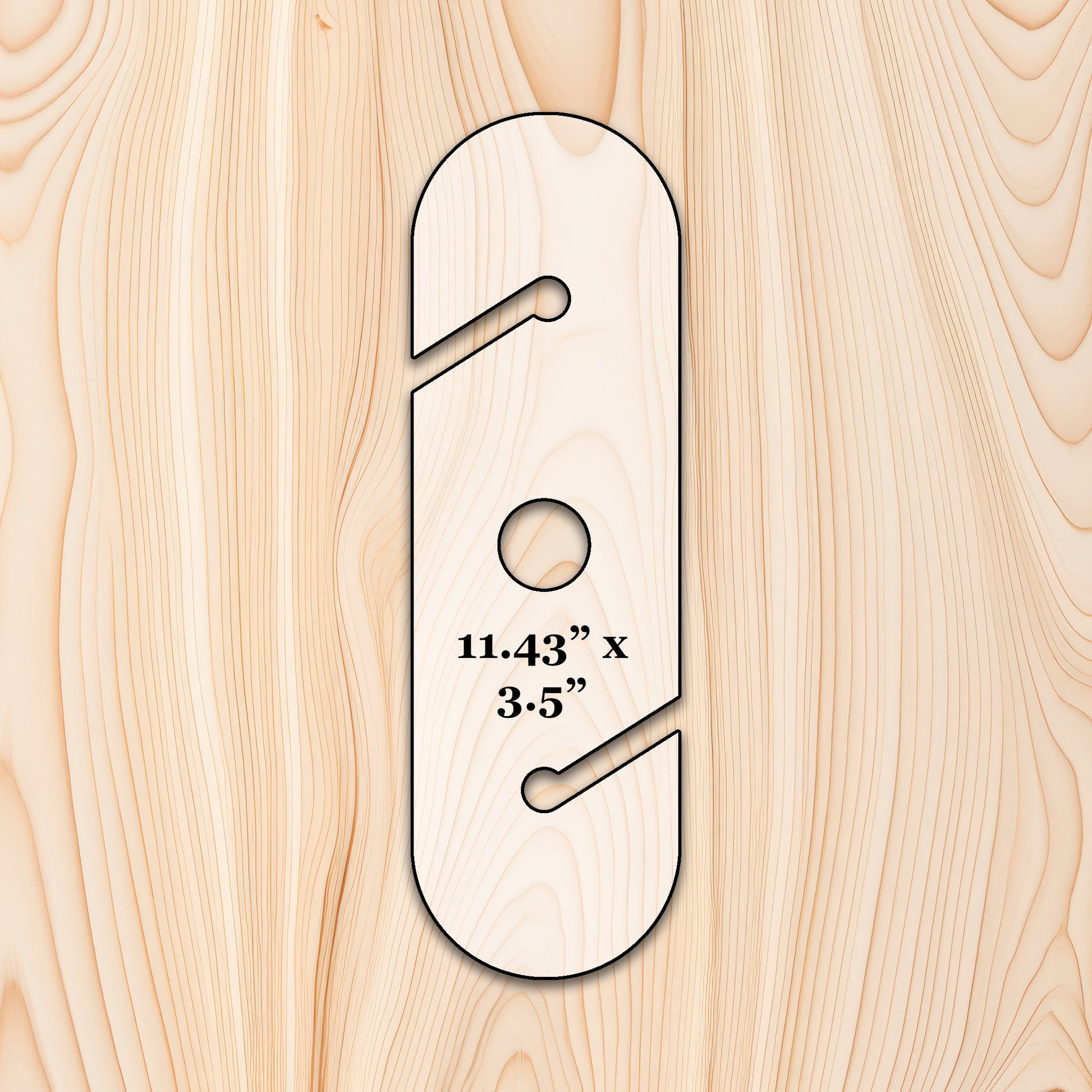 Sip & Serve Wine Glass Caddy Router Template for woodworking, perfect for shaping custom sized cutting boards, charcuterie boards, and custom projects.