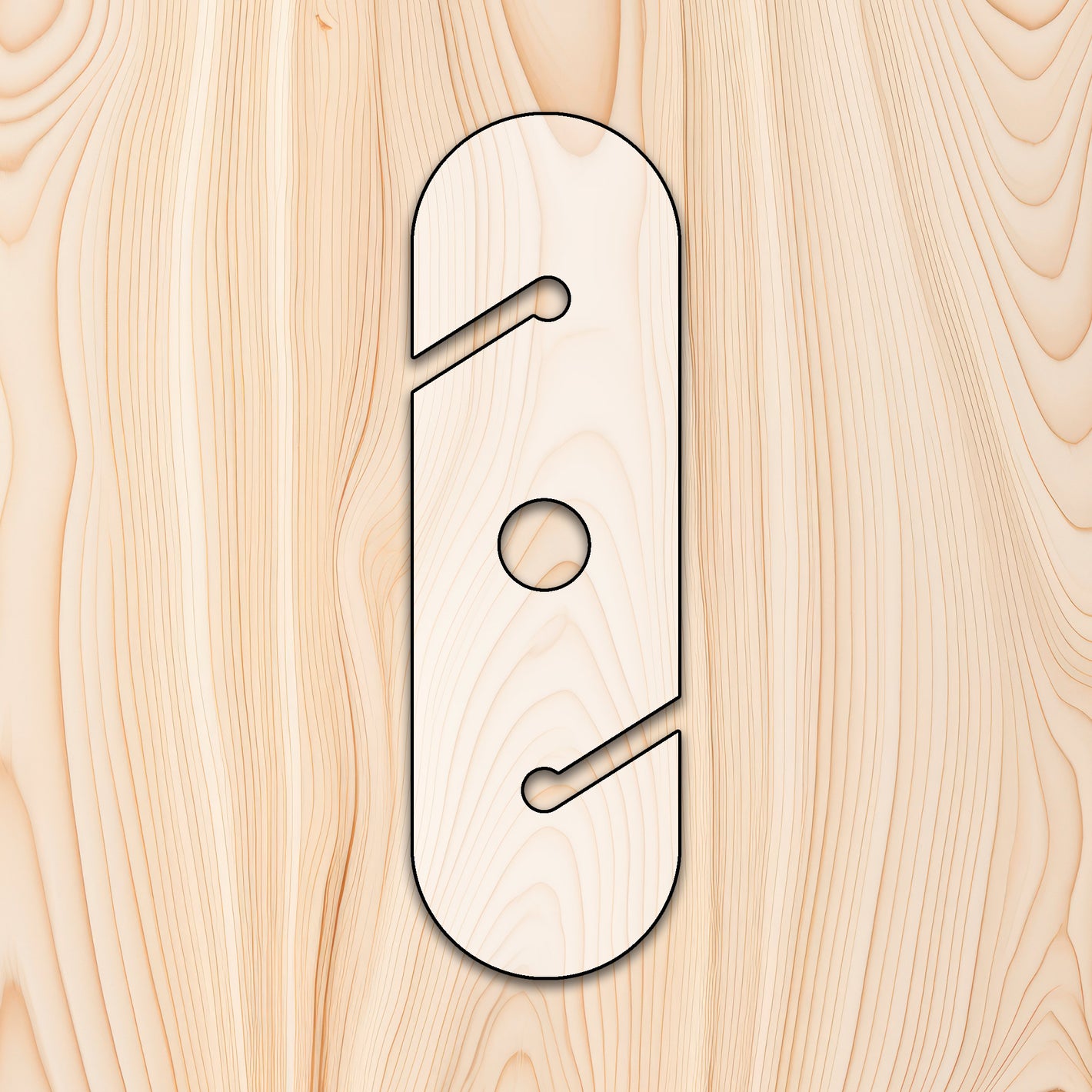 Sip & Serve Wine Glass Caddy Router Template for woodworking, perfect for shaping custom sized cutting boards, charcuterie boards, and custom projects.