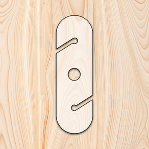 Sip & Serve Wine Glass Caddy Router Template for woodworking, perfect for shaping custom sized cutting boards, charcuterie boards, and custom projects.