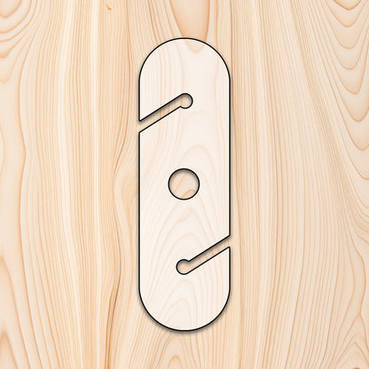 Sip & Serve Wine Glass Caddy Router Template for woodworking, perfect for shaping custom sized cutting boards, charcuterie boards, and custom projects.