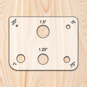 WSP_Small Hole and Radius Acrylic Template