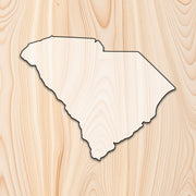 South Carolina State Acrylic Craft Cutout