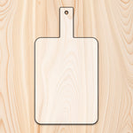 Square Cutting Board or Charcuterie Board Router Template  for woodworking, perfect for shaping custom sized cutting boards, charcuterie boards, and custom projects.