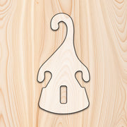 Stackable Flower Pot Hanger Acrylic Router Template (2 hooks)