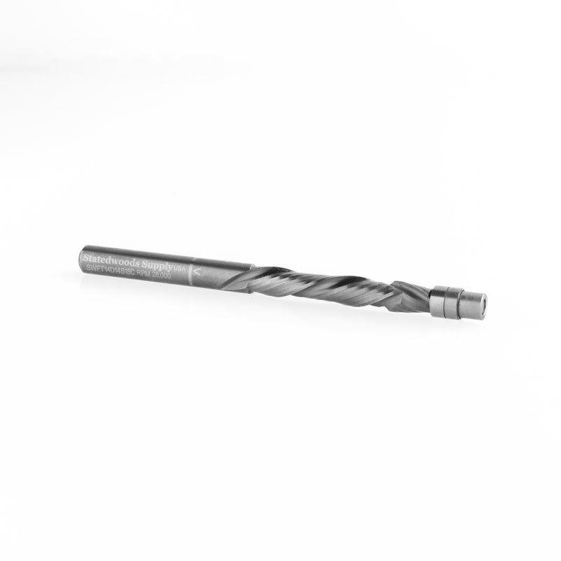 CleanLine Pro 1/4" Carbide Compression Flush Trim Router Bit
