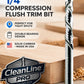 CleanLine Pro 1/4" Carbide Compression Flush Trim Router Bit