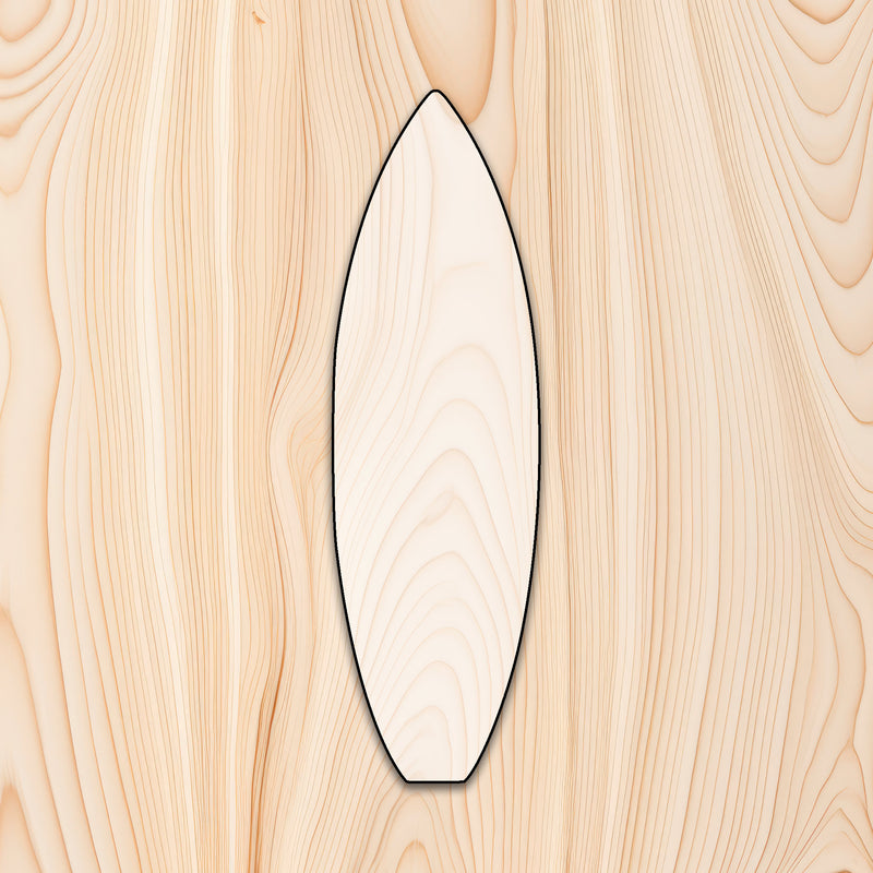 Surfboard Acrylic Craft Cutout