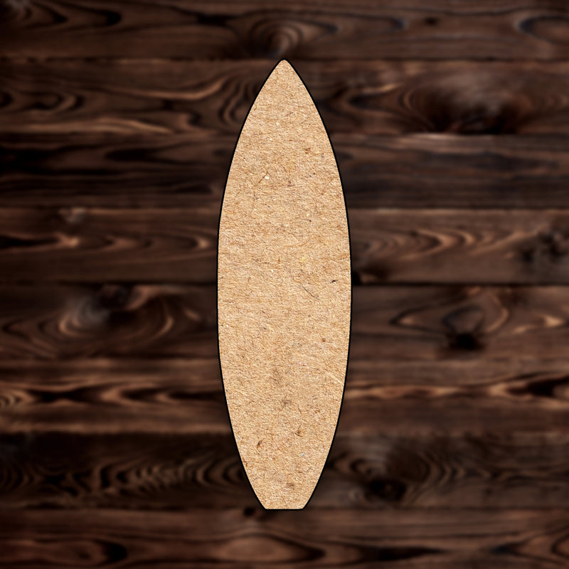 Surfboard MDF Craft Cutout