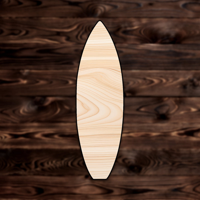 Surfboard Plywood Craft Cutout