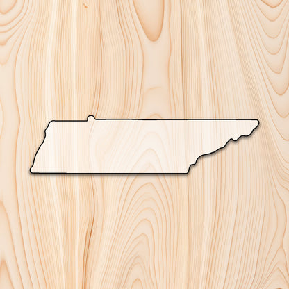 Tennessee Cutting Board or Charcuterie Board Acrylic Router Template - Create bold, eye-catching Tennessee-shaped cutting boards and charcuterie boards with precision and repeatability using our Tennessee Acrylic Router Template. Whether you're making products to sell or crafting custom gifts, this template gives you the control and consistency needed for professional results.