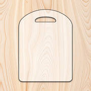 "The Arc" Cutting Board or Charcuterie Board Acrylic Router Template