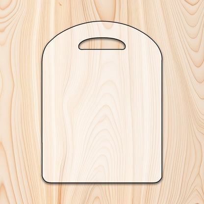 The Arc" Cutting Board or Charcuterie Board Router Template for woodworking, perfect for shaping custom sized cutting boards, charcuterie boards, and custom projects.
