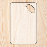 Thumb Handle Cutting Board or Charcuterie Board Acrylic Router Template