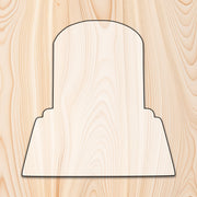 Tombstone Acrylic Craft Cutout