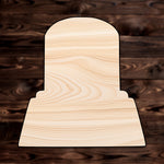 Tombstone Plywood Craft Cutout , a Intricate laser-cut craft cutout made of high quality birch plywood, featuring detailed designs and clean edges, perfect for home decor or DIY projects.
