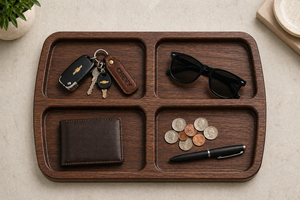 4 Rectangle Tray Acrylic Router Template